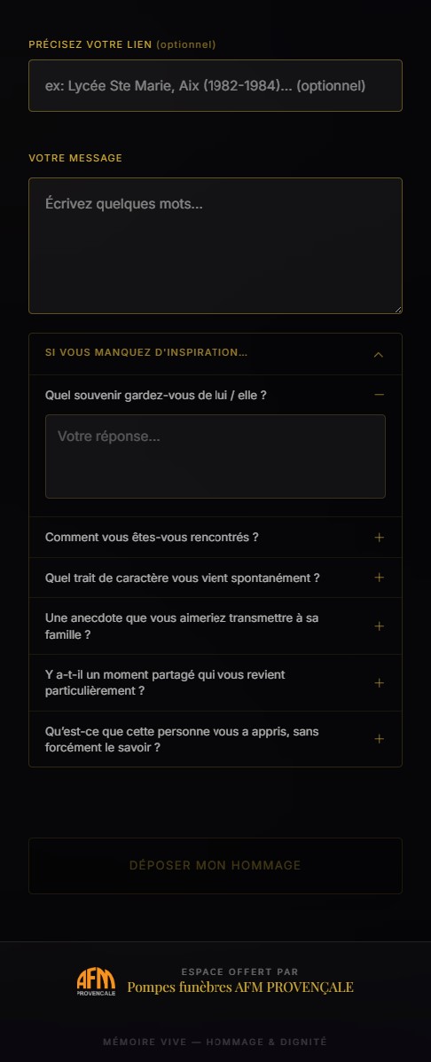 Partager un message